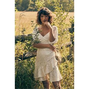 Anthropologie x BHLDN Sachin & Babi Cailyn Lace Mini Dress $295